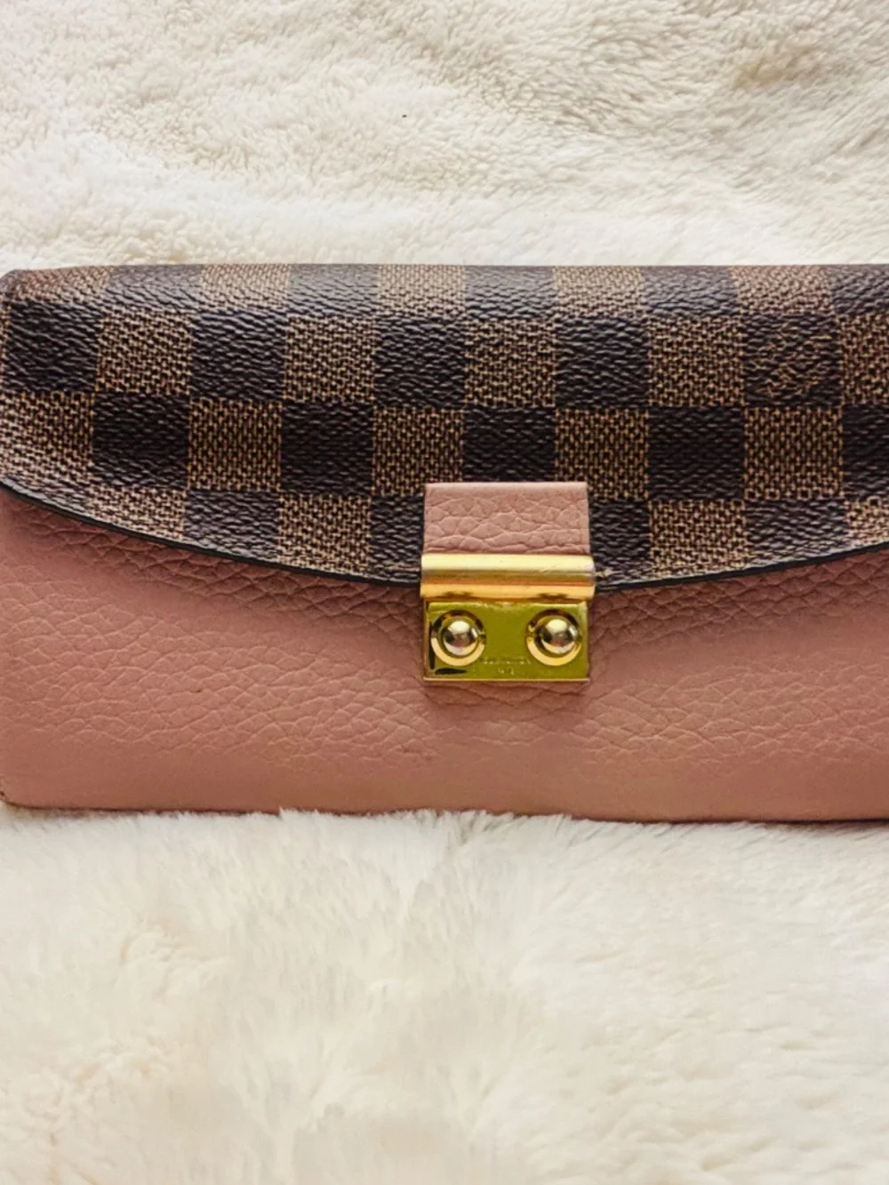 Louis Vuitton Damier Ebene Croisette Wallet